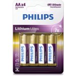 Philips Ultra Lithium AA 4ks FR6LB4A/10 – Hledejceny.cz