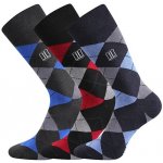 Lonka Společenské ponožky DIKARUS kostka / mix B – Zboží Dáma