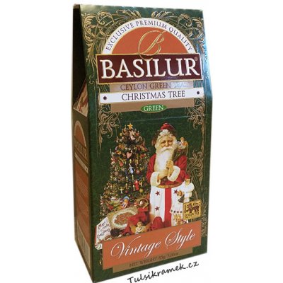 Basilur Vintage Christmas Tree papír 85 g