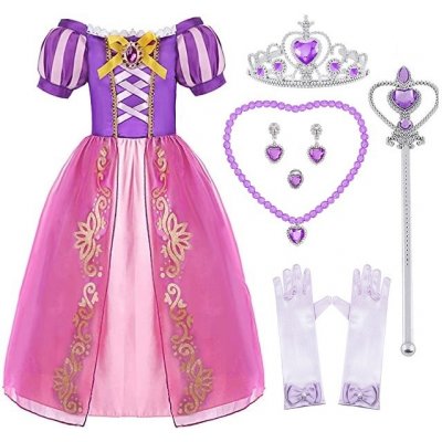 Princezna Rapunzel s doplňky