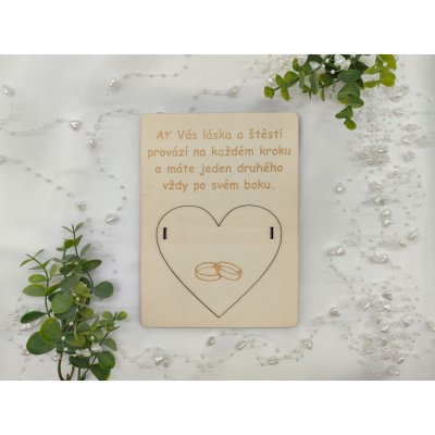 Svatební krabička na peníze velká D-decor – Zboží Živě