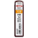 Rotring tuhy do mikrotužky 1,0 mm, HB S0312700 12 ks – Zboží Živě