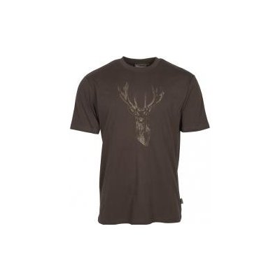 Tričko Pinewood pánské Red Deer hnědé – Hledejceny.cz