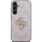 Guess PU 4G Metal Logo Samsung Galaxy S23 FE růžové – Hledejceny.cz