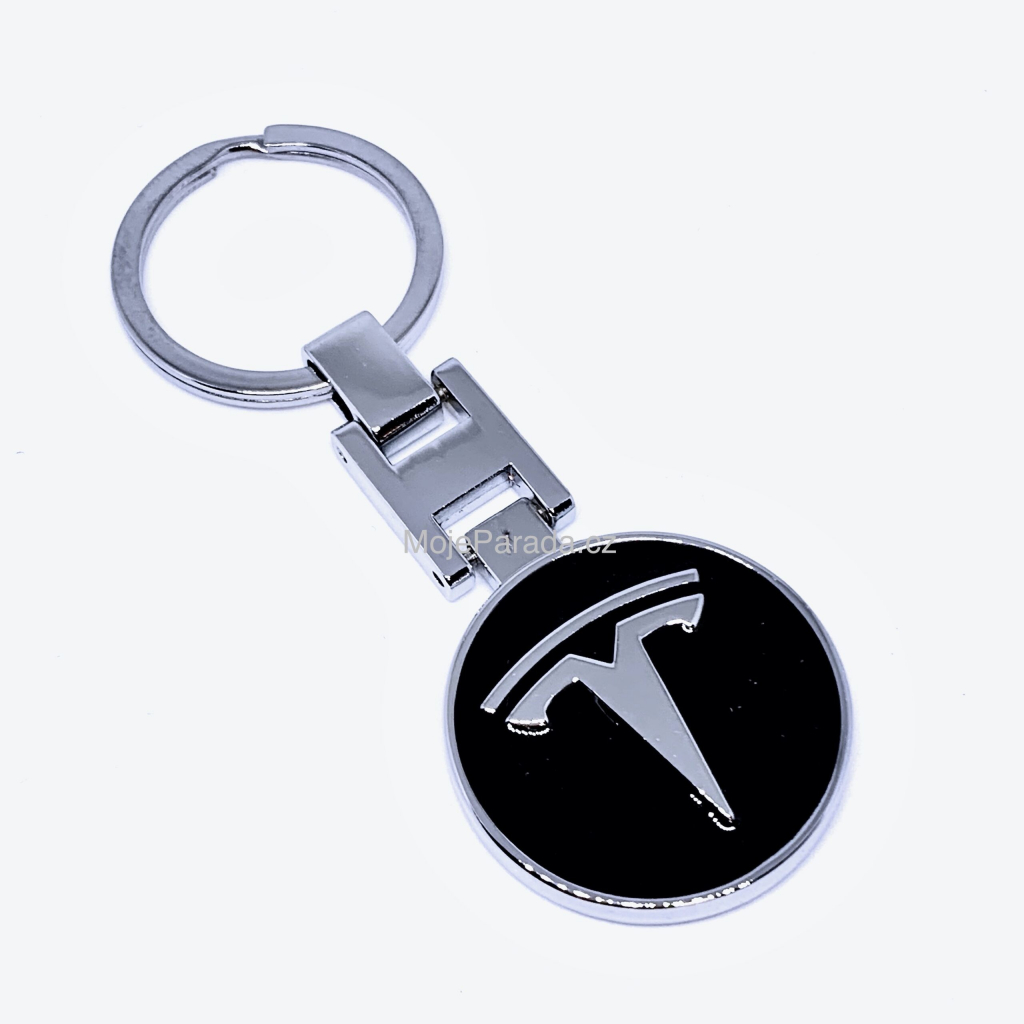 Přívěsek na klíče Tesla kovový elegantní na sponě od 329 Kč - Heureka.cz