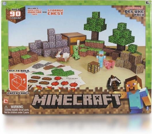 Minecraft Papercraft – Overworld Delux Set od 899 Kč - Heureka.cz