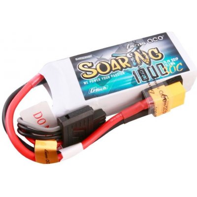 Gens ace G-Tech Soaring 1000 mAh 11.1V 30C 3S1P Lipo Battery Pack with XT60 Plug GEA103S30X6GT – Zbozi.Blesk.cz