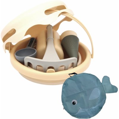 Compactoys Skládací sada na písek 7v1 béžová + obal – Zbozi.Blesk.cz