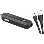 AVACOM CarMAX 2 nabíječka do auta 2x Qualcomm Quick Charge 2.0, černá barva (USB-C kabel) – Zbozi.Blesk.cz