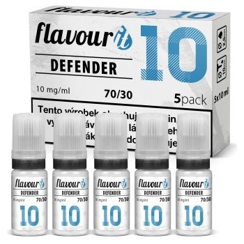 Flavourit DEFENDER Dripper 70/30 10mg 5x10ml