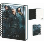 CurePink Blok s kroužkovou vazbou Netflix The Witcher Zaklínač Connected By Fate A5 21 x 14,8 cm SR73545 – Zboží Živě