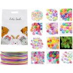 Dárková kreativní sada korálků Mix it nejen pro děti pro tvoření a navlékání DIY – Zboží Mobilmania