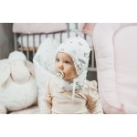 Enie baby Dětská čepice m Dots creme – Zboží Mobilmania