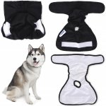 Nobleza Pratelné pleny pro psa M 40-45 cm 1 ks Černá – Zbozi.Blesk.cz