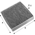 Filtr, vzduch v interiéru VALEO 715695