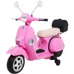 Mamido elektrický skútr Vespa růžová – Zboží Mobilmania