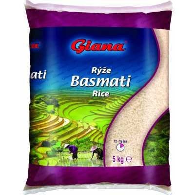 Giana Rýže basmati 5kg – Zboží Dáma