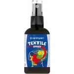 Centropen Barva na textil ve spreji 110 ml černá – Zboží Dáma