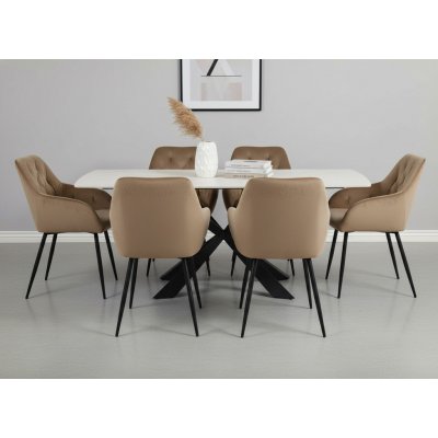 Noela Terron 200 + 6x židle Siena – Sleviste.cz