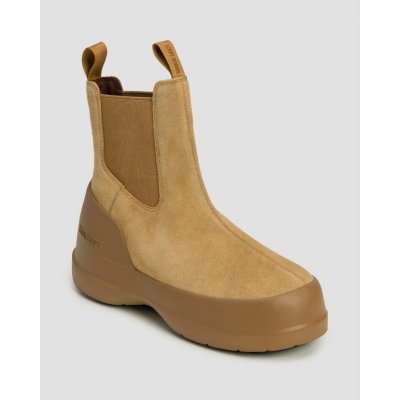 Dámské Hnědé Zimní Boty Moon Boot Luna Chelsea Suede – Sleviste.cz