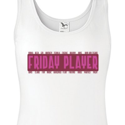 Dámské tílko Friday player červenorůžová dámské – Sleviste.cz