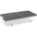 KIS W BOX UNDERBED L 35L 79 x 39 x 17 cm transparentní/šedé víko – Zboží Dáma