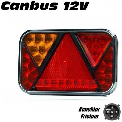 Svítilna Fristom FT-270 sdružená LED 12V, L-BL/BR/KO/ML, integrovaný kontrolbox, baj5 – Zboží Mobilmania