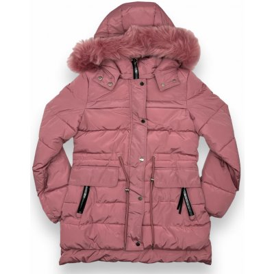 Nice Classic zimní bunda růžová – Zboží Dáma