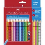 Faber-Castell Grip 2001 18 barev + 4 barvy + 2 grafitové tužky – Zboží Dáma