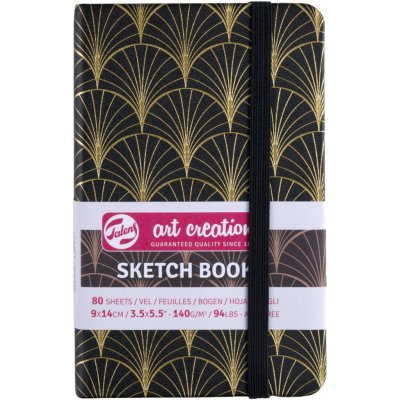Talens Art Creation Sketchbook v pevné vazbě ArtDeco 9 x 14 – Sleviste.cz
