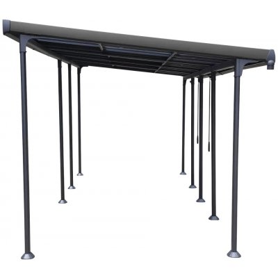 Sunfun Sera Cabrio Pergola s nastavitelnou střechou XXL, 7 x 3 m výška: 2,3 – 2,67 m antracit – Zboží Dáma