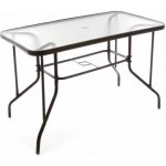 Garthen 37022 Zahradní stolek se skleněnou deskou 110 x 60 x 72 cm – Hledejceny.cz