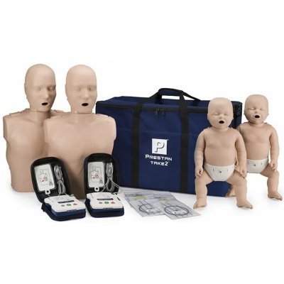 Prestan Products Prestan Professional TAKE2 Kit – Sada 2ks simulátorů dospělého, 2ks simulátorů batolete a 2ks Prestan Professional AED UltraTrainer – Hledejceny.cz