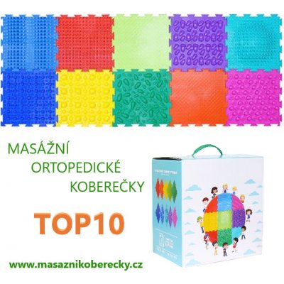 Ortodon Masážní koberečky: sada TOP10 – Zboží Dáma