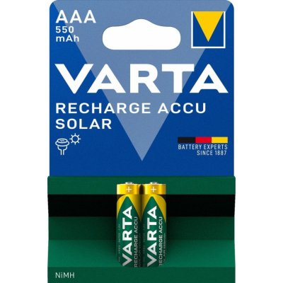 Varta SOLAR ACCU 550 mAh AAA 2 ks BV56733 – Zbozi.Blesk.cz