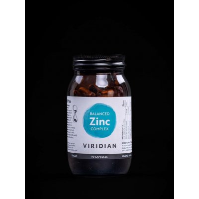 Viridian Balanced Zinc Complex Chelátová forma Zinku 90 kapslí – Hledejceny.cz