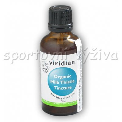 Viridian Milk Thistle Tincture Organic 50 ml