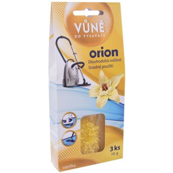 ORION Vůně do vysavače VANILKA 3x10 g