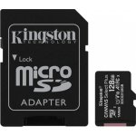 Kingston MicroSDXC UHS-I U3 128 GB SDCG3/128GB – Zboží Živě