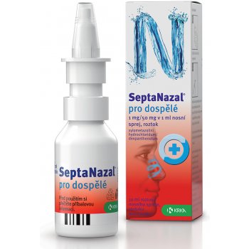 SEPTANAZAL PRO DOSPĚLÉ NAS 1MG/ML+50MG/ML NAS SPR SOL 1X10ML