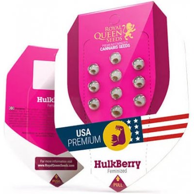 Royal Queen Seeds HulkBerry semena neobsahují THC 5 ks – Zboží Dáma