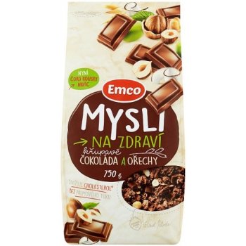 Emco Mysli čokoláda a ořechy 750 g