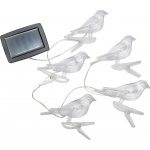 Garden Line Solární světelný LED řetěz BIRDY s 5 diodami teplý bílý – Hledejceny.cz