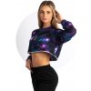 Dámská mikina Lalavoom mikina Crop Crewneck Intergalactic