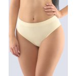 Gina dámské kalhotky klasické širší bok šité jednobarevné 10258P žlutobílá – Sleviste.cz