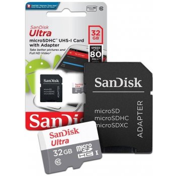 SanDisk microSDHC UHS-I U1 32 GB SDSQUNR-032G-GN3MN