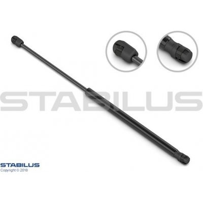 Pneumatická pružina, zavazadlový / nákladový prostor STABILUS 014169 | Zboží Auto
