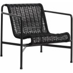 HAY Zahradní křeslo Palissade Cord Lounge Chair Low, Anthracite – Hledejceny.cz
