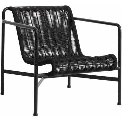 HAY Zahradní křeslo Palissade Cord Lounge Chair Low, Anthracite – Hledejceny.cz