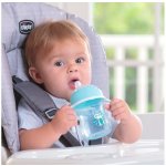 Chicco hrneček učíme se s držadly modrá mýval 200 ml – Zbozi.Blesk.cz